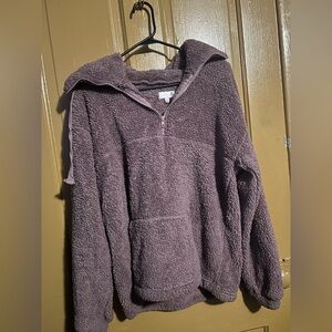 Mauve fuzzy sherpa